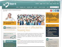 Tablet Screenshot of hear-it.org